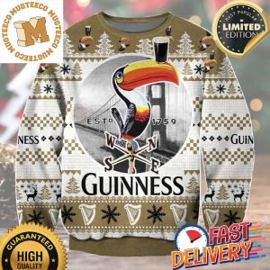 Guinness EST 1759 Christmas Ugly Sweater For Holiday 2023 Xmas Gifts