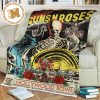 Guns N Roses Hollywood Bowl Los Angeles California Day 1 Nov 1st 2023 Poster Fleece Blanket