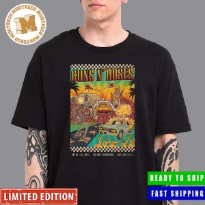Guns N Roses The Hollywood Bowl Making History In Los Angeles November 2023 Poster Unisex T-Shirt