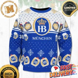 HB Munchen Ugly Christmas Sweater For Holiday 2023 Xmas Gifts