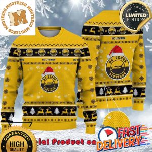 HC Litvinov Santa Hat Ugly Christmas Sweater For Holiday 2023 Xmas Gifts