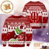 Illinois Fighting Illini NCAA Grinch Funny Xmas 2023 Gift For Holiday Ugly Christmas Sweater