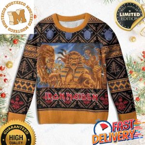 Iron Maiden Egyptian Gods Official Ugly Christmas Sweater