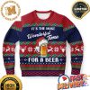 Iron City Beer Reindeer Ugly Christmas Sweater For Holiday 2023 Xmas Gifts