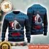 Jaws Movie Megalodon 2023 Xmas Gift White Knitted Ugly Christmas Sweater