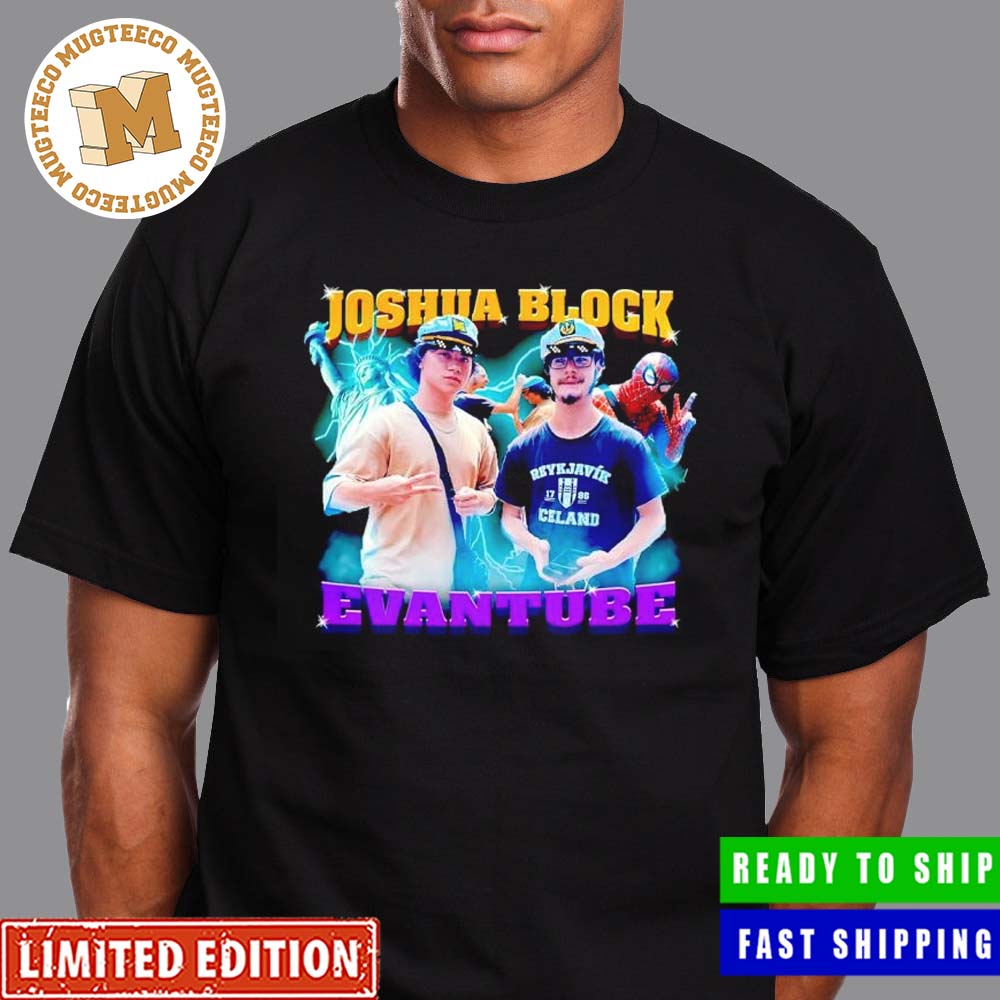 Joshua Block Evantube Funny Vintage T-Shirt