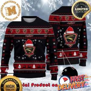 LHK Jestrabi Prostejov Tipsport Extraliga Santa Hat Ugly Christmas Sweater For Holiday 2023 Xmas Gifts