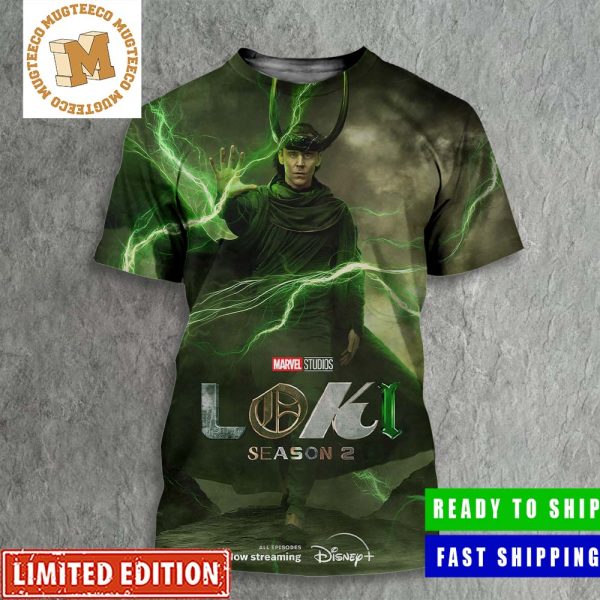 Loki Season 2 God Loki God Of Time Glorious Purpose Poster All Over Print Shirt