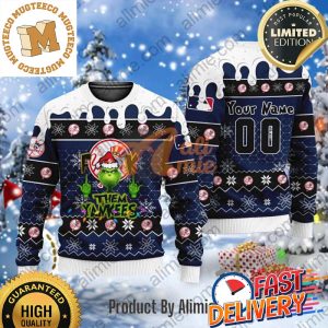 MLB Grinch Fuck Them New York Yankees Style Custom Ugly Christmas Sweater Gift For Man And Women
