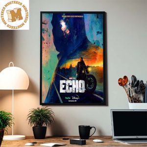 Marvel Echo New Poster No Bad Deed Goes Unpunished Home Decor Poster Canvas