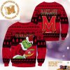 Miami Hurricanes NCAA Grinch Funny Xmas 2023 Gift For Holiday Ugly Christmas Sweater