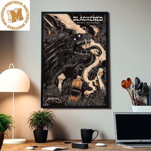 Metallica Blackened Whiskey Remastered The Lastest Poster Canvas For Home Decorations