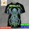 Metallica North American Tour 2023 In St Louis Exclusive Yellow Colorway Poster All Over Print Shirt