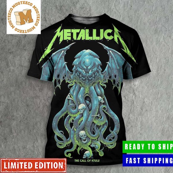 Metallica The Call Of Ktulu All Over Print Shirt