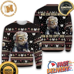 Mike Echo Oscar Whisky How Do You Copy Ugly Sweater For Holiday 2023 Xmas Gifts