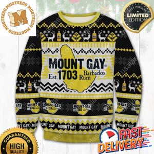 Mount Gay Ugly Christmas Sweater For Holiday 2023 Xmas Gifts