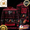NFL Arizona Cardinals Woolen Pattern Custom Name Ugly Christmas Sweater For Holiday 2023 Xmas Gifts