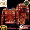 NFL Chicago Bears Woolen Pattern Custom Name Ugly Christmas Sweater For Holiday 2023 Xmas Gifts