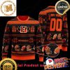 NFL Cincinnati Bengals Woolen Custom Name Ugly Christmas Sweater For Holiday 2023 Xmas Gifts