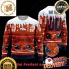 NFL Denver Broncos Woolen Pattern Custom Name Ugly Christmas Sweater For Holiday 2023 Xmas Gifts