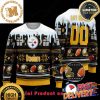 NFL Pittsburgh Steelers x Snoopy Driving Car Ugly Christmas Sweater For Holiday 2023 Xmas Gifts