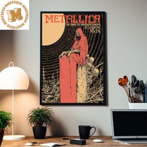 Night Two Of Metallica M72 St Louis MO The Dome At America’s Center Nov 5th 2023 Home Decor Poster Canvas