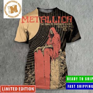 Night Two Of Metallica M72 St Louis MO The Dome At America’s Center Nov 5th 2023 Poster All Over Print Shirt