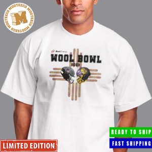 Official NMMI Bronco Vs Dodge City Football 2023 Wool Bowl Matchup Unisex T-Shirt