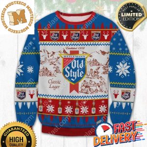 Old Style Ugly Christmas Sweater For Holiday 2023 Xmas Gifts