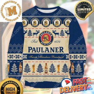 Paulaner Munchen Ugly Christmas Sweater For Holiday 2023 Xmas Gifts