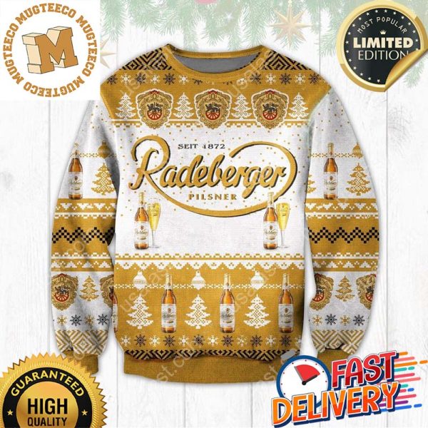 Radeberger Pilsner Ver 1 Ugly Christmas Sweater For Holiday 2023 Xmas Gifts