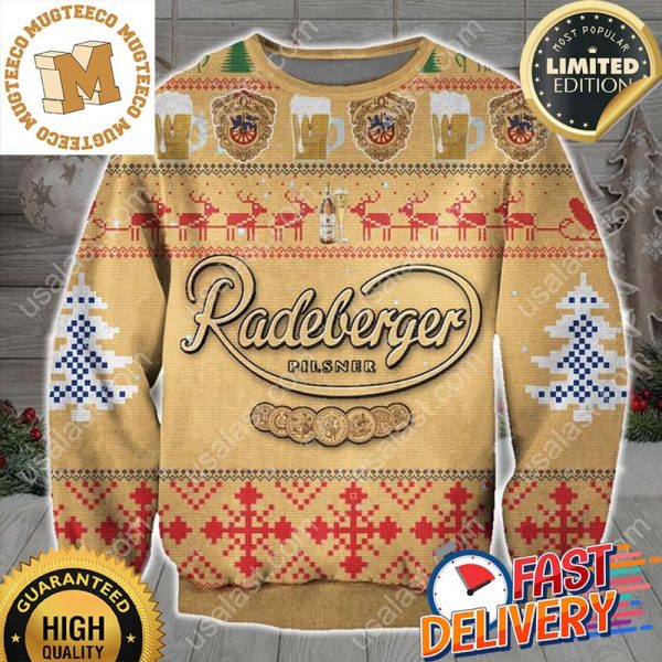 Radeberger Pilsner Ver 2 Ugly Christmas Sweater For Holiday 2023 Xmas Gifts