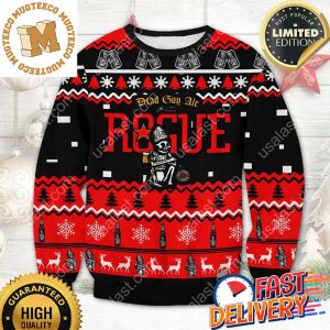 Rogue Dead Guy Ale Ugly Christmas Sweater For Holiday 2023 Xmas Gifts