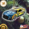 Ryan Blaney JH Design 2023 NASCAR Cup Series Champion Menards Twill Driver Uniform Full-Snap Jacket Christmas Ornament