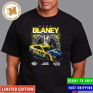 Ryan Blaney Team Penske 2023 NASCAR Cup Series Champion Official Fanatics Unisex T-Shirt