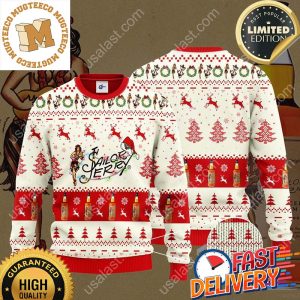 Sailor Jerry Santa Hat Ugly Christmas Sweater For Holiday 2023 Xmas Gifts