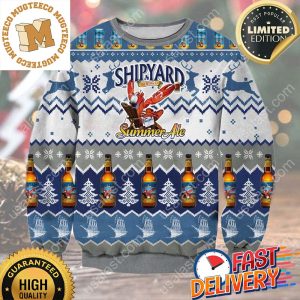 Shipyard Summer Ale Ugly Christmas Sweater For Holiday 2023 Xmas Gifts
