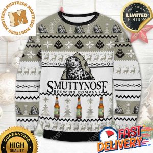 Smuttynose Ugly Christmas Sweater For Holiday 2023 Xmas Gifts