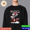 Snoopy and Charlie Brown NFL Baltimore Ravens This Is My Christmas Shirt Christmas Gift For Fan Unisex Shirt