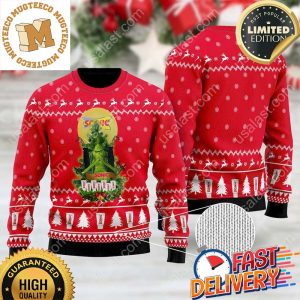 Sonic Drive-In Grinch Snowflake Ugly Christmas Sweater For Holiday 2023 Xmas Gifts