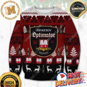 Spaten Optimator Ugly Christmas Sweater For Holiday 2023 Xmas Gifts