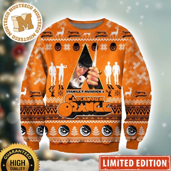 Stanley Kubrick A Clockwork Orange Ugly Christmas Sweater