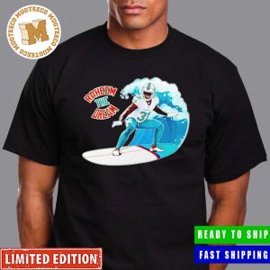 Surfing Raheem The Dream Miami Dolphins Fans Gift Unisex T-Shirt