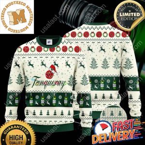 Tanqueray Santa Hat Ugly Christmas Sweater For Holiday 2023 Xmas Gifts