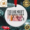 Taylor Swift Personalized With Tour Date Or Personal Message Custom Name 2023 Holiday Christmas Decorations Ornament