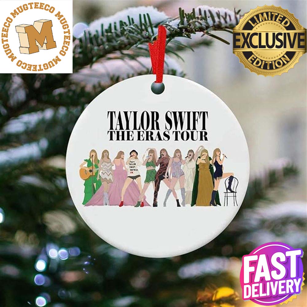 Taylor Swift The Eras Tour 2023 Christmas Ornament –