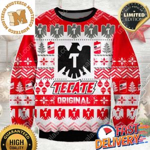 Tecate Original Ugly Christmas Sweater For Holiday 2023 Xmas Gifts
