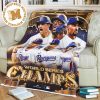 The Texas Rangers Are World Series Champions For The First Time In Franchise History Fleece Blanket