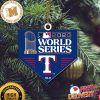 Baby Yoda Hug Texas Rangers 2023 World Series Champions Baseball Christmas Ornament