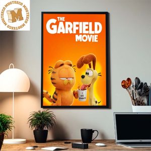 The Garfield Movie First Poster Canvas For Home Decorations